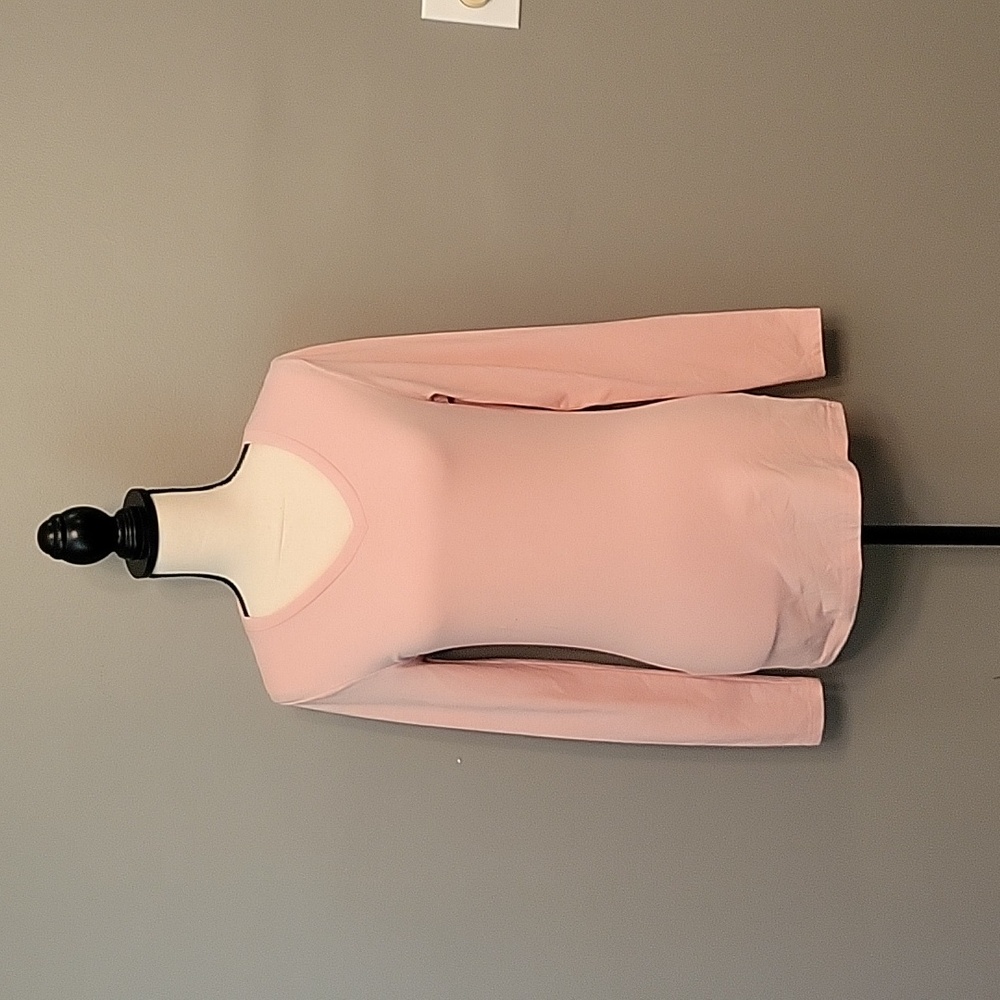 Womens Small Long Sleeve Pink Shirt EUC